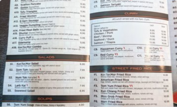 img of Menu